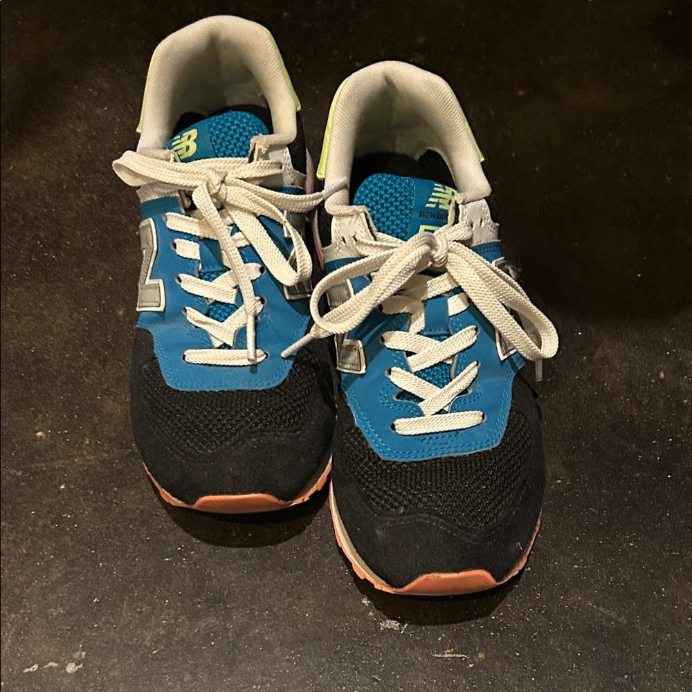 New Balance Kids' Sneakers in Blue and Black